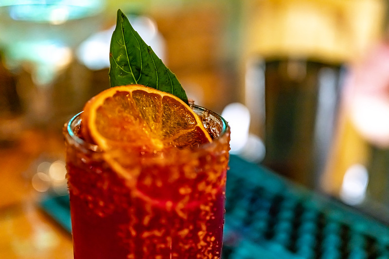 Dragonfruit margarita