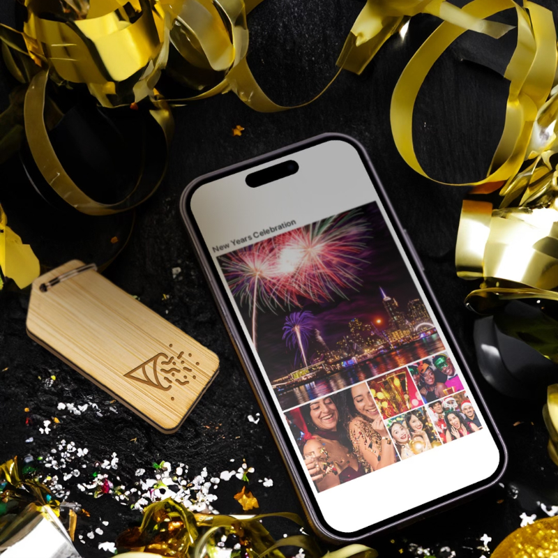 Portal Tag wood keychain